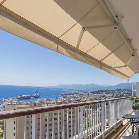 Appartement Le Nid De Bastia - Bel Appt Avec Balcon Et Vue Toga